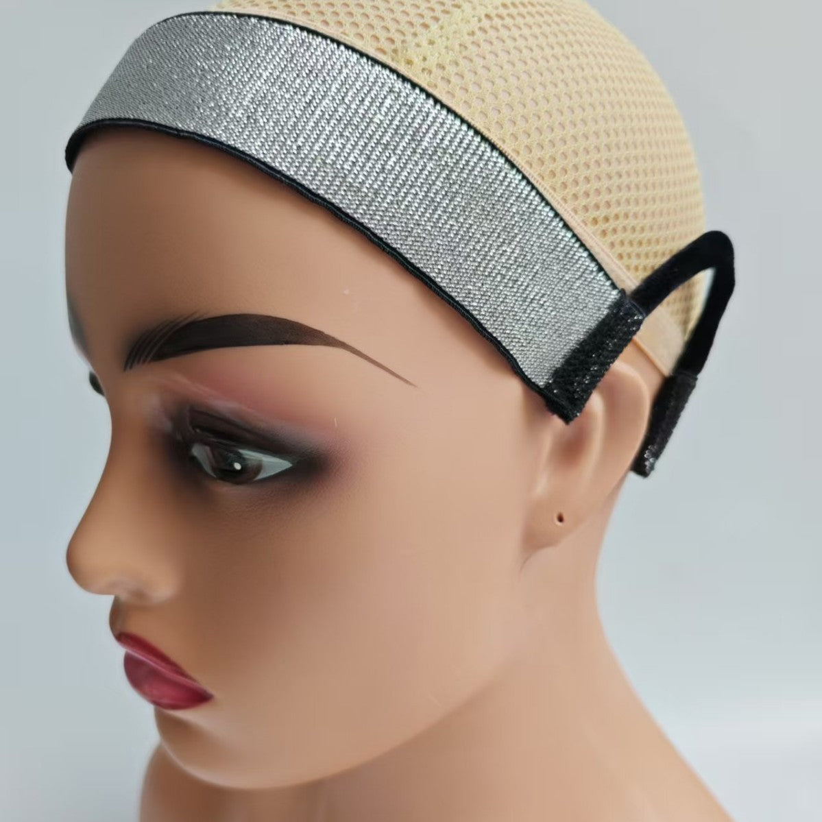 Portable Elastic Band Stretchy Strap Velcro Hairband
