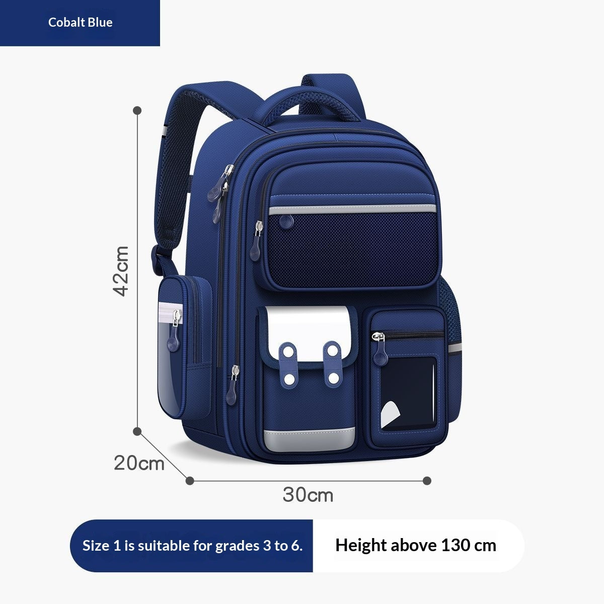 Elementary School Spine-Protecting Backpack