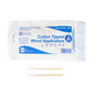 Dynarex Cotton Tipped Wood Applicators - Non-Sterile, in Pouch (10000 Count)