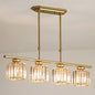 Light Luxury Elegant Crystal Dining Table Chandelier