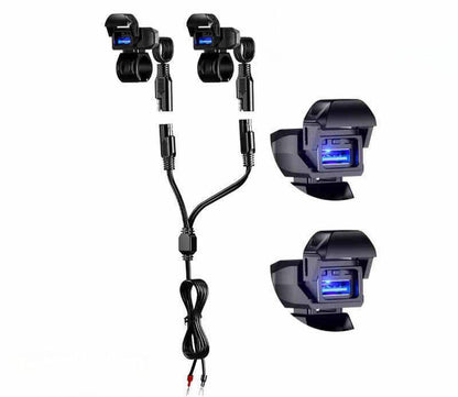 Motorcycle Modified Fast Charging USB Type-C Port