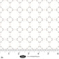 White Grid Sugar Dreams Cotton 44"/45" Fabric Per Yard