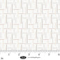 White Lines Sugar Dreams Cotton 44"/45" Fabric Per Yard
