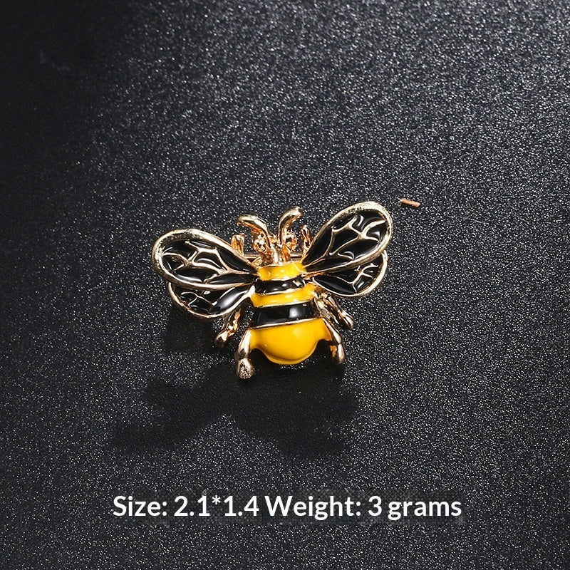 Cute Animal New Style Oil-Drop Bee Brooch