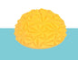 Massager Spiky Massage Ball PVC Foot Trigger Point Stress Relief Yoga Massager