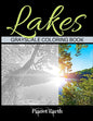 Lakes Grayscale Coloring Book: Adult Coloring Book with Beautiful Images of Lakes. - Paperback