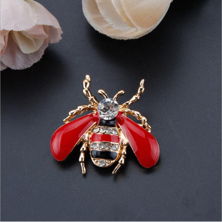 Cute Animal New Style Oil-Drop Bee Brooch