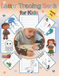 Letter Tracing Book for Kids Ages 5-6: Alphabet Handwriting Practice Workbook with Cute Animals - Paperback