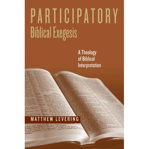Participatory Biblical Exegesis: A Theology of Biblical Interpretation - Paperback