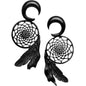 0G Organic Areng Wood Dreamcatcher Hanger Plug Set