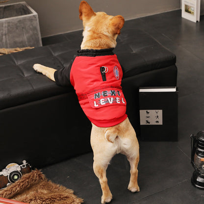 Small puppy pet autumn and winter clothes