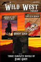 A Wild West Trilogy: Three classic western novels - Paperback