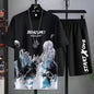 Short-sleeved Shorts Suit Men's Summer New Sports And Leisure