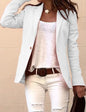 Candy-colored long-sleeved suit