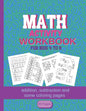MATH Activity Workbook for kids 4-8: addition, subtraction and some coloring pages 95 pages: Kindergartener Homeschool Addition and Subtraction Activi - Paperback