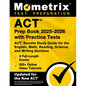 ACT Prep Book 2025-2026 with Practice Tests - 3 Full-Length Exams, 250+ Online Video Tutorials, ACT Secrets Study Guide for the English, Math, Reading - Paperback