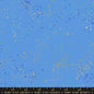 Blue Speckled Metallic Lindley 43"/44" Fabric Per Yard
