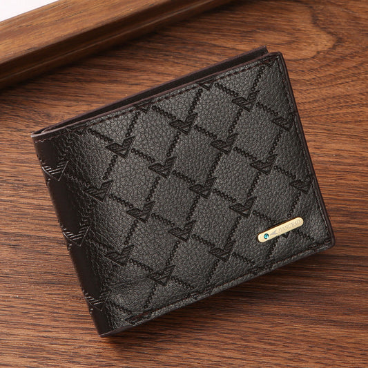 Men's Wallet Card Holder Short Wallet