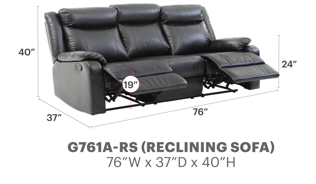 Contemporary Three Seater Sofa