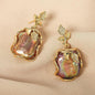 Baroque Three-piece Purple Special-shaped Pearl Necklace