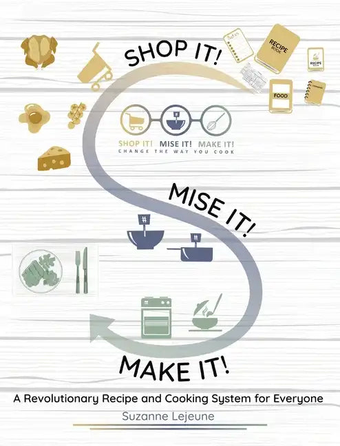 Shop It! Mise It! Make It!: Pronounced "Meeeeeese like Cheese" Change the Way You Cook - Hardcover