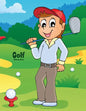 Golf Coloring Book 1 - Paperback