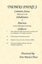 Thomas Paine's Common Sense: Addressed to the Inhabitants of America, on the Following Interesting Subjects - Paperback