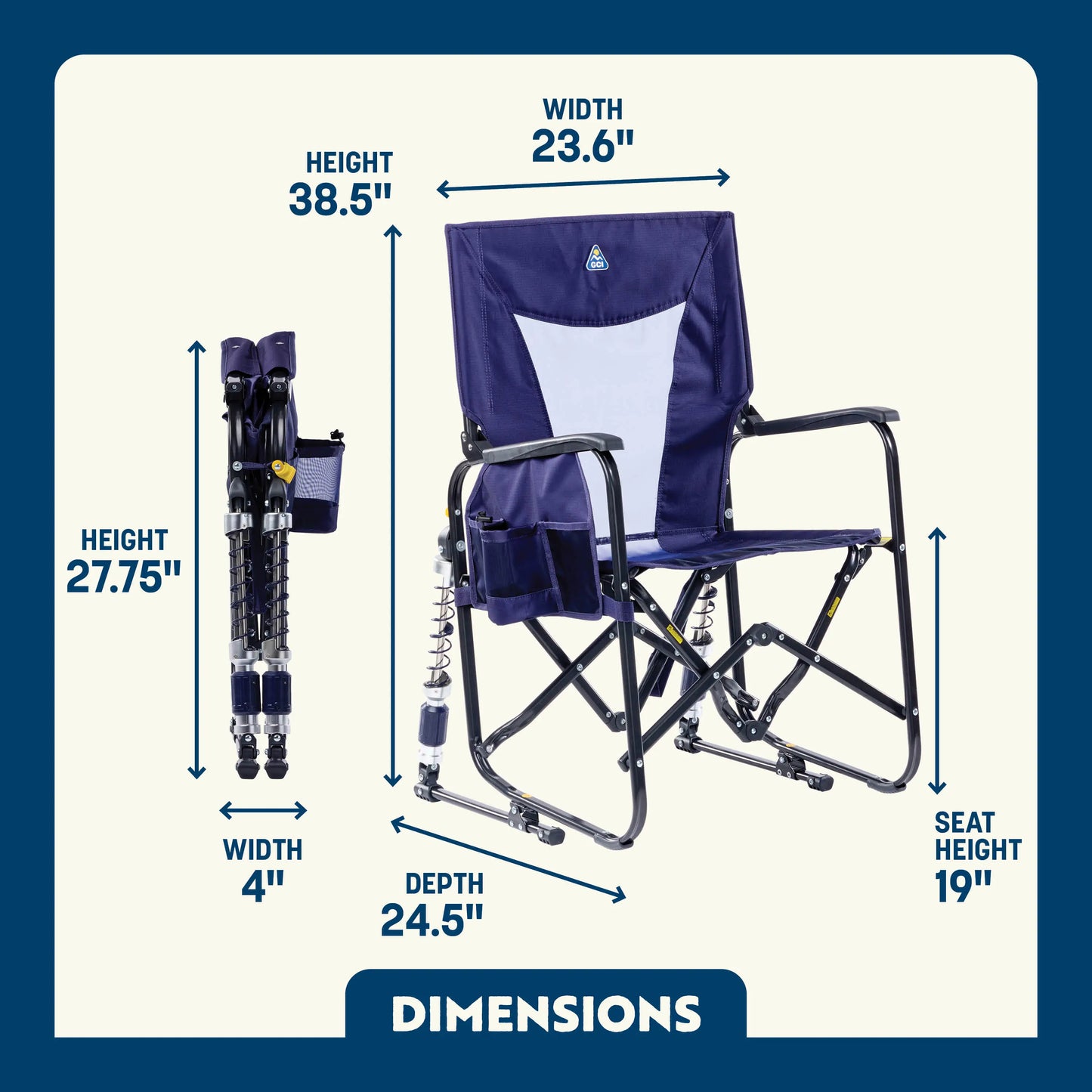 GCI Outdoor Adjustable Rocker