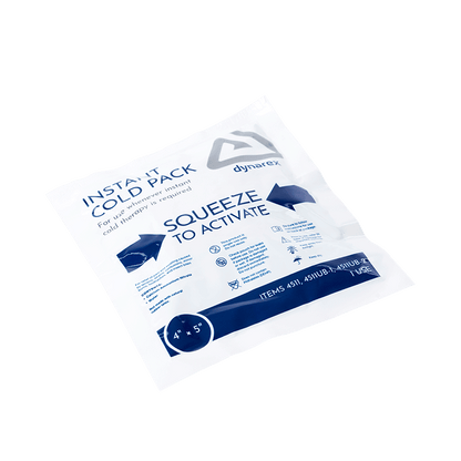 Dynarex Instant Cold Pack 4" x 5" - 2ea/bx, 36bxs/cs (72 Count)
