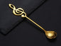 304 stainless steel music symbol creative spoon