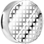 24mm Clear Acrylic Screen Print Saddle Plug