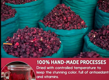 High-Quality Hibiscus Tea – Premium Crimson Herbal Infusion