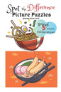 Spot the Difference Picture Puzzles "Yummy Asian Food " Find 5 Differences vol.82: Children Activities Book for Kids Age 3-8, Boys and Girls Activity - Paperback
