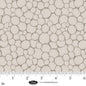 Med. Gray Tree Trunk Geo Petals & Pewter Cotton 44"/45" Fabric Per Yard