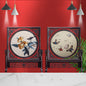 The Silk Mirror: Double-Sided Suzhou Embroidery Screen