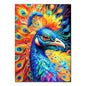 DIY Handmade Diamond Painting With Colorful Animals And Full Diamonds
