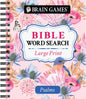 Brain Games - Large Print Bible Word Search: Psalms - Spiral