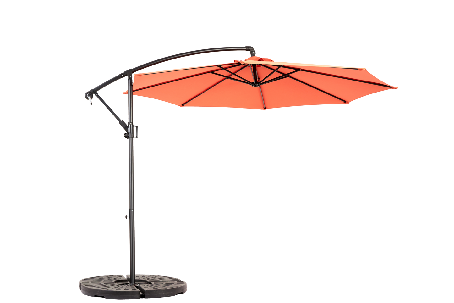 Best Choice Products 10ft Offset Hanging Market Patio Umbrella w-Easy Tilt
