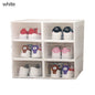 Shoe cabinet storage box