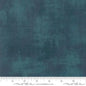 Blue Grunge Basics Deep Teal 44"/45" Fabric Per Yard