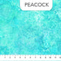 Blue Peacock Quartz Stonehenge Gradations Cotton 44"/45" Fabric Per Yard