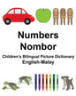 English-Malay Numbers/Nombor Children's Bilingual Picture Dictionary - Paperback