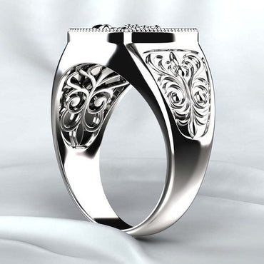 Creative Scorpio relief men's ring