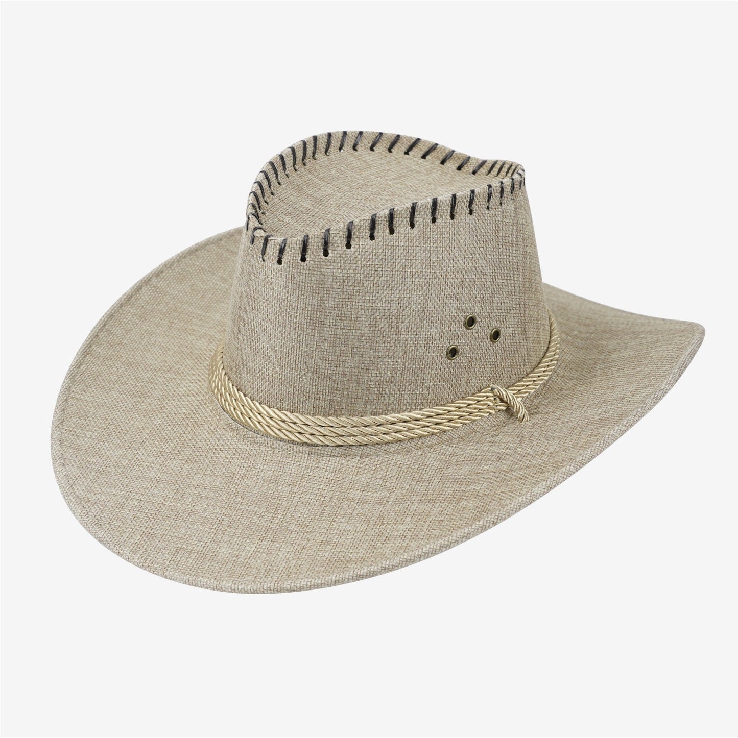 Men's And Women's Cowboy Hats, Sun Protection Hats For Grasslands, Western Cowboy Hats For Couples, Wide-Brimmed Xinjiang Felt Hats With Velvet Surface