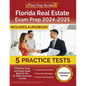 Florida Real Estate Exam Prep 2025-2026: 5 Practice Tests and Study Guide Book for the FL Sales Associate License [Audiobook Access] - Paperback