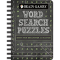 Brain Games - To Go - Word Search Puzzles (Chalkboard) - Spiral