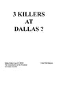 3 Killers at Dallas - Hardcover