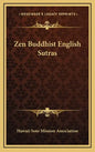 Zen Buddhist English Sutras - Hardcover