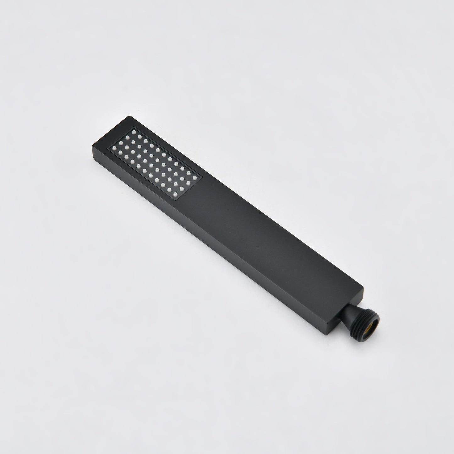 Modern Style Matte Black Wall Mount Tub Filler Bathtub Faucet Shower Set