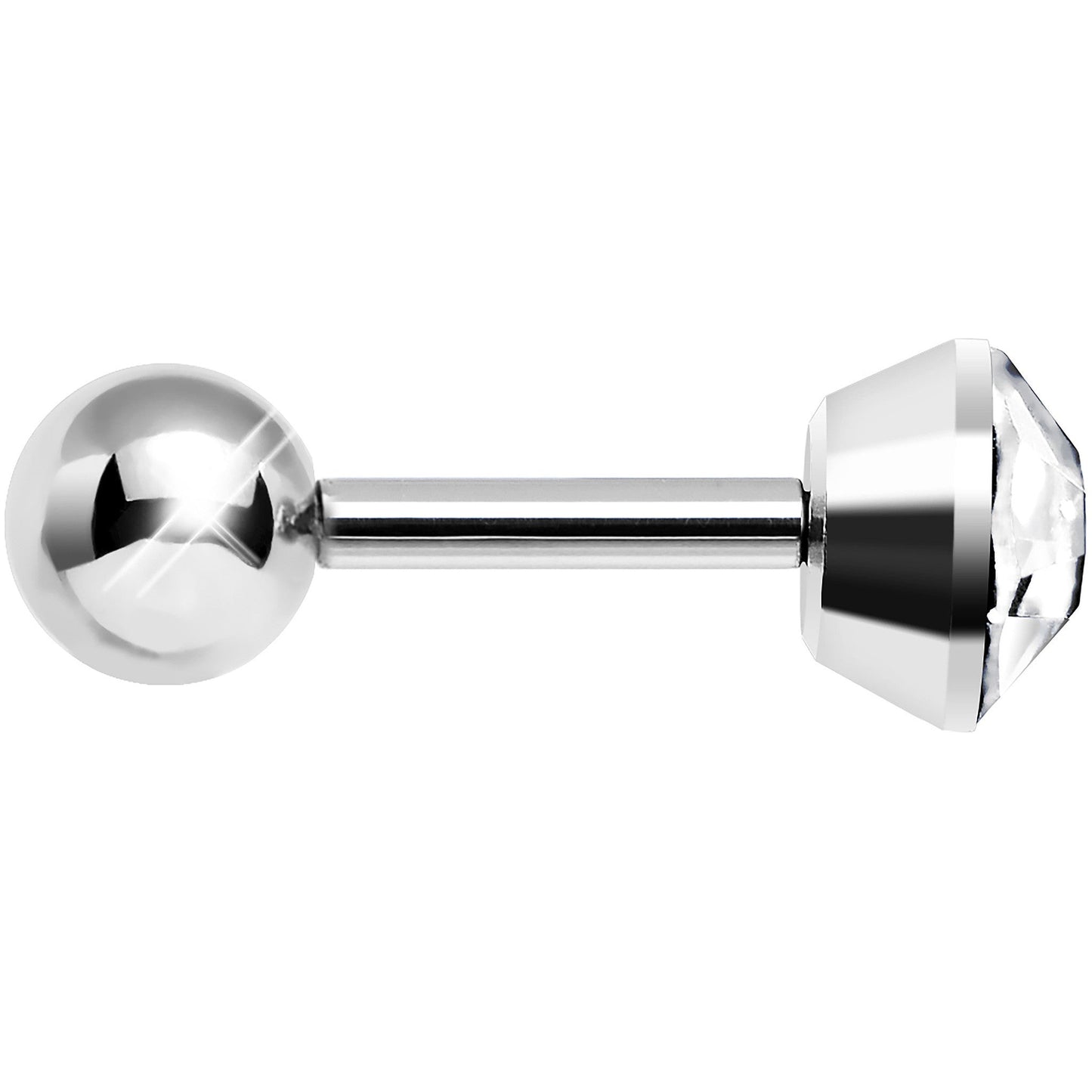 Crystalline Gem Basic Brilliance Cartilage Earring
